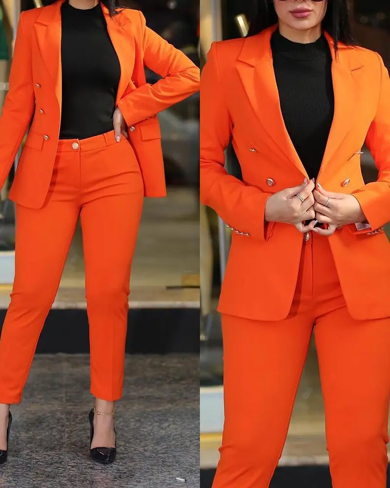 Women Casual Fashion Professional Suits