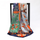 (Buy 1 Get 2) 90*90Cm Women'S Fashion Gradient Travel Oil Painting Printing Imitation Silk Square Scarf