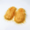 Slippers Imitation Fur Long Hair Edgy Girl Y2k Plush Slippers