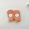 (Buy 1 Get 1) Kids Winter Cute Cartoon Bear Knitwear Finger Gloves