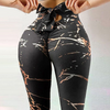 Women Fashion Tight Graphic Printed Bowknot Leggings