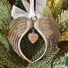 (Buy 1 Get 1) Unique Heart-Shaped Pendant With Wings Design Christmas Ornament