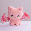 Kids Cute Cartoon Cat Flying Wings Stuffed Bats Plush Toy