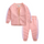 Kids Baby Boys Girls Spring Autumn Casual Sports Long Sleeve Zipper Sweatshirts Trousers Sets