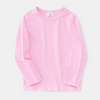 ( Buy 1 Get 1 ) Children Kids Toddlers Girls Boys Solid Color Casual Round Neck Long-Sleeved T-Shirt