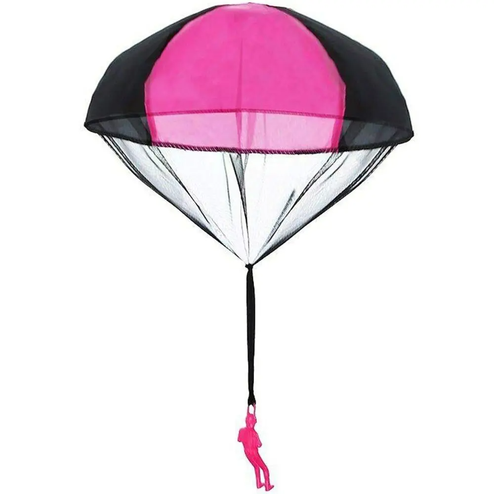 Kids Hand Throwing Soldier Parachute Toy