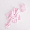 Newborn Photography Solid Color Thickened Bathrobe And Towel Set