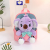 Children Kids Baby Fashion Boys Girls Cartoon Koala Doll Plushtoy Backpack School Bag