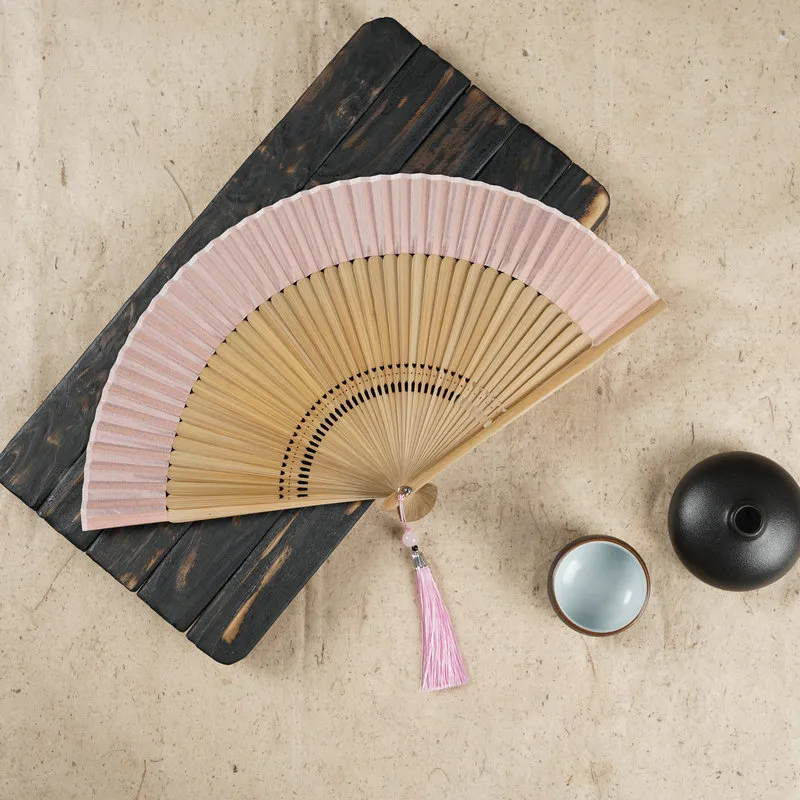 (Buy 1 Get 1) Chinese Style Dance Hanfu Folding Fan Props