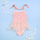 Children Kids Baby Fashion Girls Cute Mesh One-Piece Swimsuit