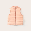 Kids Classic Solid Color Sleeveless Warm Down Vest