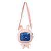 Children Kids Baby Fashion Girls Boys Cartoon Rabbit Robot Pattern Crossbody Messenger Bag