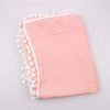 Toddlers Newborn Baby Fashion Tassel Blanket Swaddle Wrap Towel