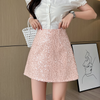 Women'S Fashion Temperament Sequin High Waist A-Line Skirt