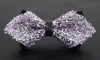 (Buy 1 Get 1) Men'S Casual Fashion Rhinestone Exquisite Nightclub Solid Color Bow Tie