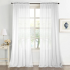 (Buy 1 Get 1) Living Room Bedroom Balcony Semi-Shading Solid Color Mesh Curtain