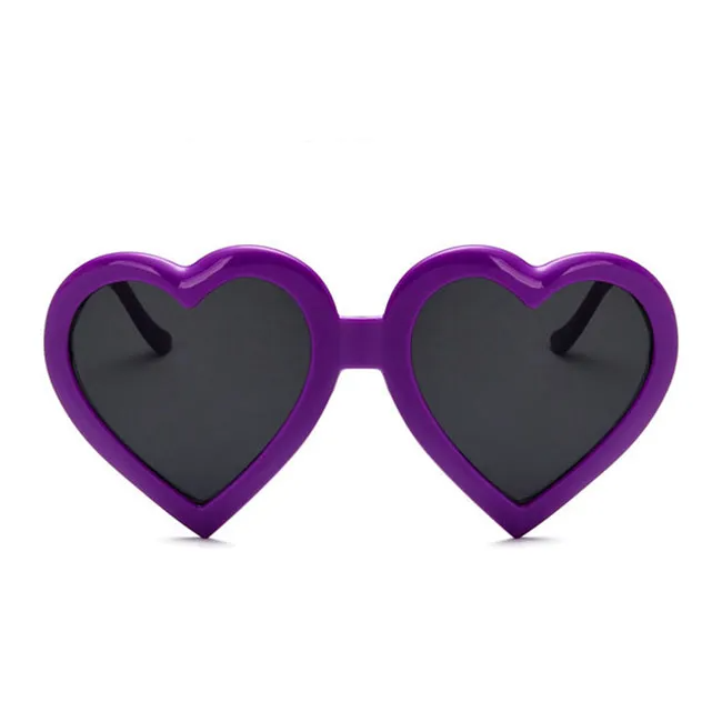 Retro Cute Heart Shape Women Sunglasses