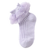 Kids Lace Thin White Mesh Breathable Socks