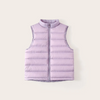 Kids Classic Solid Color Sleeveless Warm Down Vest