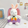 Children Kids Baby Fashion Boys Girls Cartoon Rabbit Doll Plushtoy Backpack School Bag