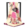 (Buy 1 Get 2) 90*90Cm Women'S Fashion Floral Print Square Scarf