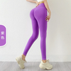 Women Fashion Sport Solid Color Honeycomb Skinny Yoga Trousers