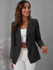 Women Fashion Slim Long Sleeve Suit Jacket Blazers