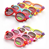 Kids Cute Flower Decor Flexible Safety Sunglasses