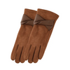 (Buy 1 Get 1) Women Fashion Suede Fleece-Lined Warm Bow Gloves