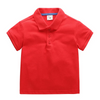 Children Kids Toddlers Fashion Boys Girls Solid Color Long Sleeve Basic Polo T-Shirt