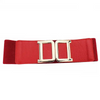 Women Fashion Stretch Wide PU Belt