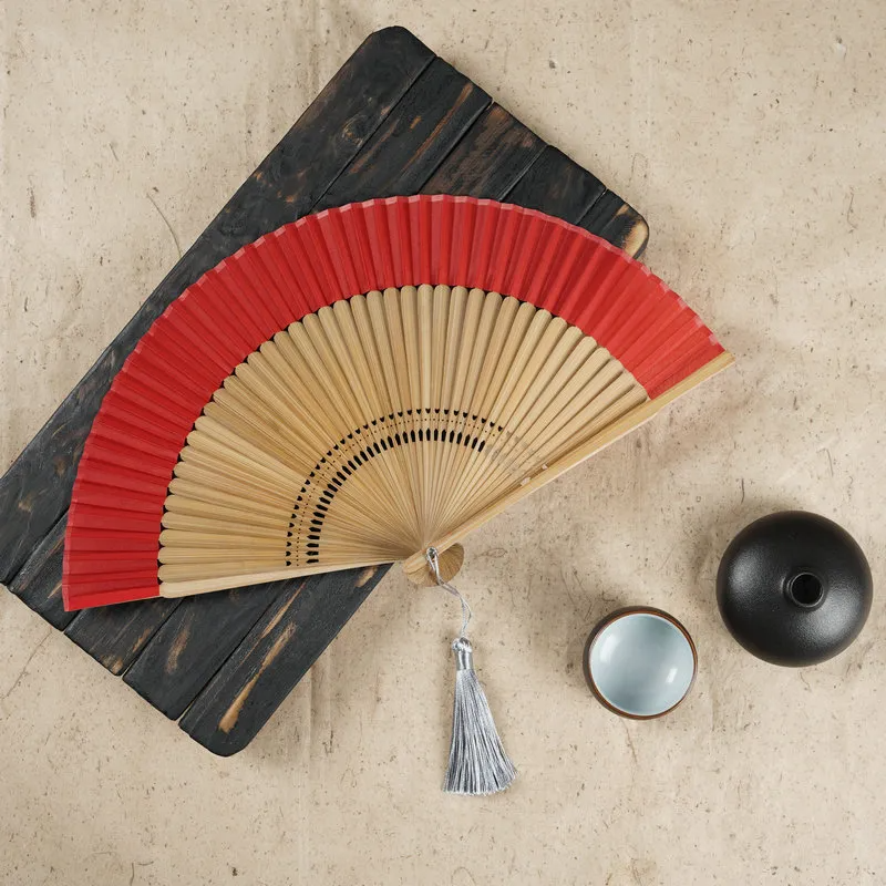 (Buy 1 Get 1) Chinese Style Dance Hanfu Folding Fan Props