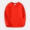 ( Buy 1 Get 1 ) Children Kids Toddlers Girls Boys Solid Color Casual Round Neck Long-Sleeved T-Shirt