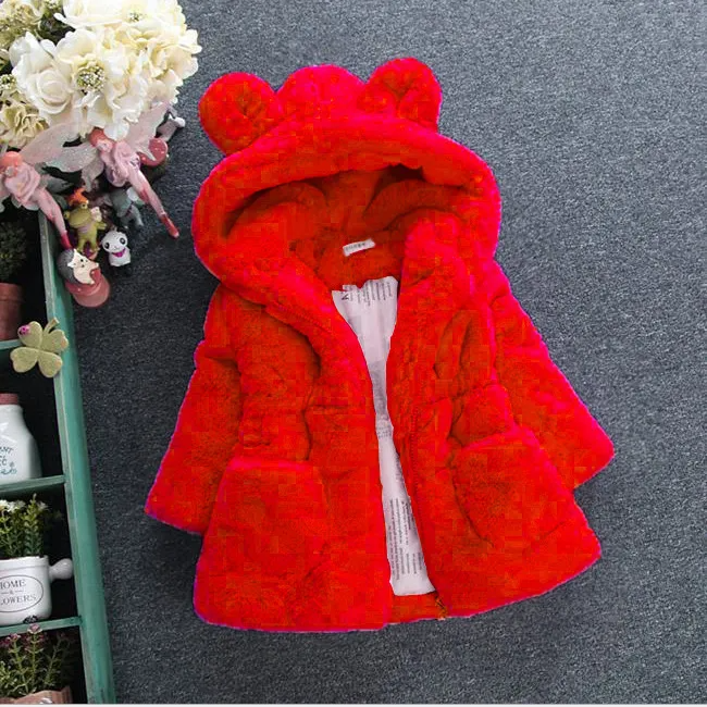 (Buy 1 Get 1) Kids Toddler Girls Boys Autumn Winter Fashion Casual Cute Solid Color Woollining Zipper Coat