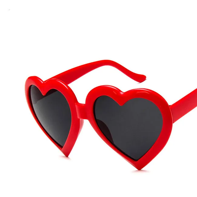 Retro Cute Heart Shape Women Sunglasses