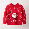 Kids Toddler Boys Girls Fashion Casual Christmas Long Sleeve Round Neck Knitwear