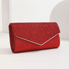 (Buy 1 Get 1) Women'S Fashion Thin Shimmer Envelope Dinner Bag