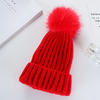 (Buy 1 Get 1 ) Autumn And Winter Women Fashion Solid Color Warm Wool Ball Curling Knitted Hat