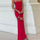 Women'S Fashion Temperament Spaghetti Strap Backless Slim Fit Maxi Dress