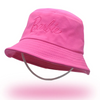 Kids Baby Unisex Summer Fashion Casual Cute Barbie Powder Embroidery Fisherman Hat