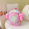 Children Kids Baby Fashion Girls Cartoon Laser Shell Casual Backpack