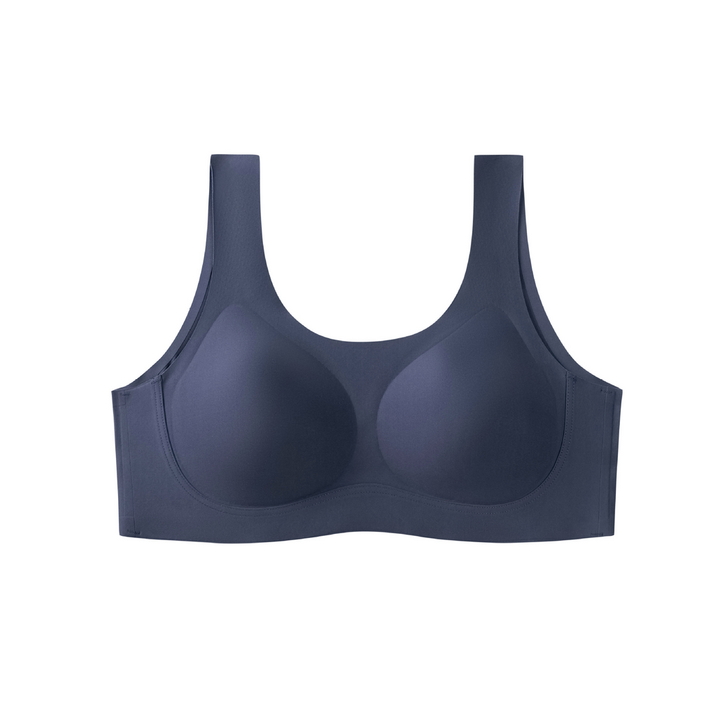 Women'S Comfortable No Trace Tito Side Shuttle Big Cup Back Button Bra