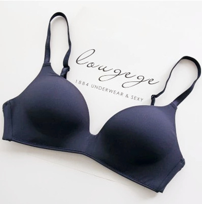 Women'S Fashion Solid Color Lightweight Wireless Bra