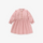 Kids Toddler Big Boys Spring Autumn Fashion Casual Cute Tiny Flower Round Neck Button Long Sleeve Dress