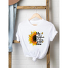 2 Pieces  Women'S Cartoon Cute Butterfly Print Round Neck Short Sleeve T-Shirt