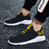 (Buy 1 Get 1) Men Fashion Casual Sports Versatile Round-Toe Lace-Up Mesh Cloth Flat Thick-Soled Sneakers