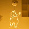 (Buy 1 Get 1) Christmas Led Decorative Light Window Suction Dish Lamp