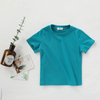 (Buy 1 Get 1) Children Kids Baby Fashion Girls Boys Casual Basic Solid Color Short Sleeve Round Neck T-Shirt