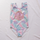 Children Kids Baby Fashion Girls Shell Bronzing Print One Piece Swimsuit