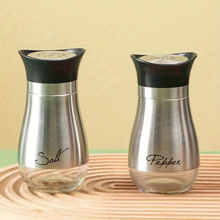 Fashion Kitchen Stainless Steel Seasoning Bottle